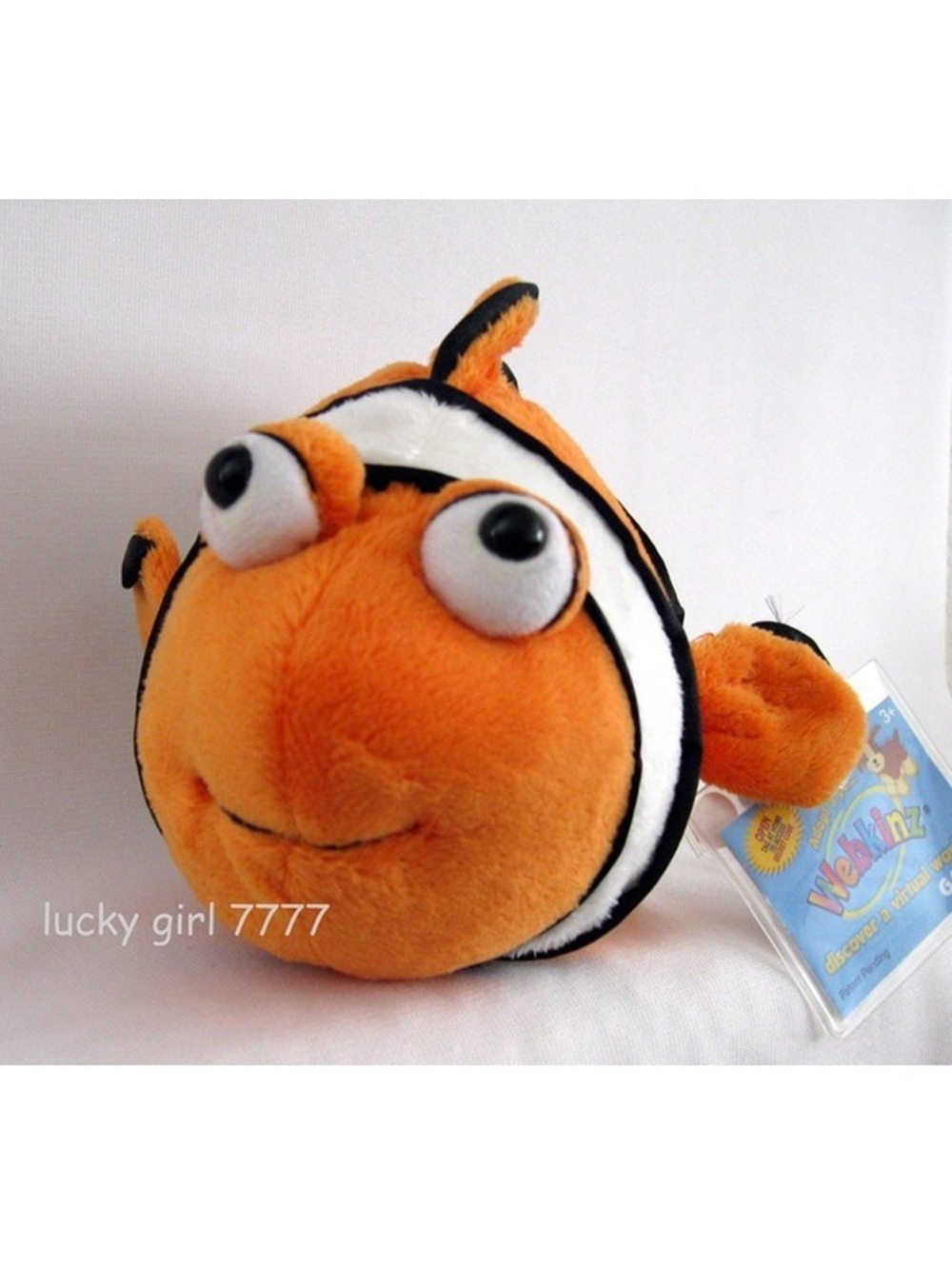 Ganz Webkinz CLOWN FISH Sealed Code/Tag Online Play UNDERWATER ROOM